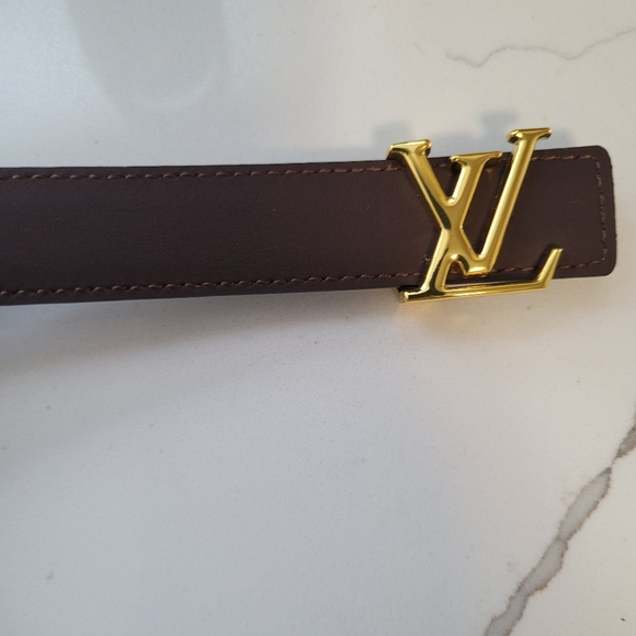 Authentic Louis Vuitton Black Reversible Belt, 36/90 M0552 - Picture 6 of 8